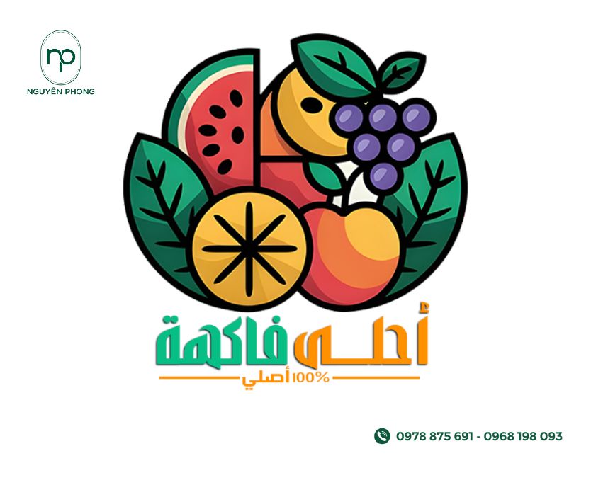 Mẫu logo trái cây đẹp